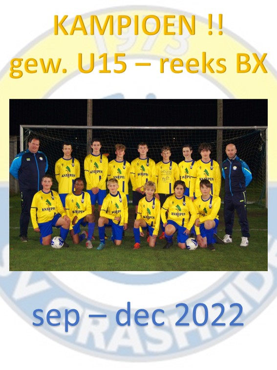 u15 kampioen